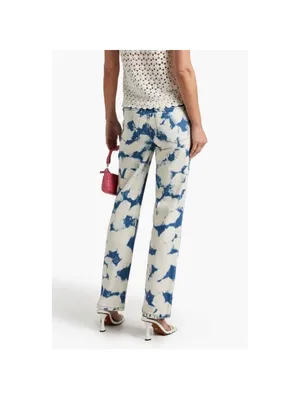 Alice & Olivia High Rise Straight Leg Jeans 26 thumbnail 2