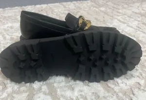 Steve Madden Gold Chain Lug Sole Loafers thumbnail 6