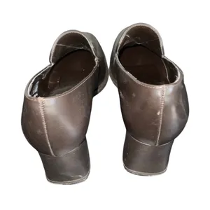 Vintage Calico Slip on Oxford Loafers Chunky Heel Shoes Made in brazil Size 7 thumbnail 3