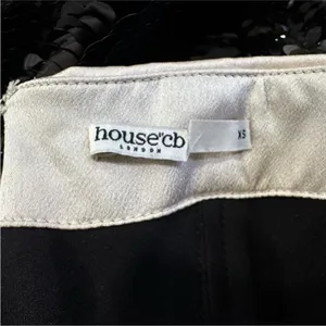 HOUSE OF CB Holly Sequins Strapless Bow Dress XS thumbnail 12