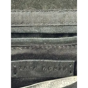 ZARA WOMAN cowhide‎ leather Chain Shoulder Bag Evening Crossbody thumbnail 4