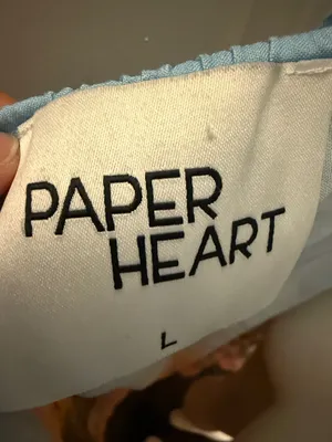 Paper Heart Light Blue Strappy Maxi Dress with Tropical Scenic Print thumbnail 4