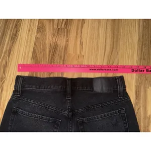 Aeropostale Women's Sz 6 Black Wash Denim 90s High Rise‎ Cut Off Shorts thumbnail 7