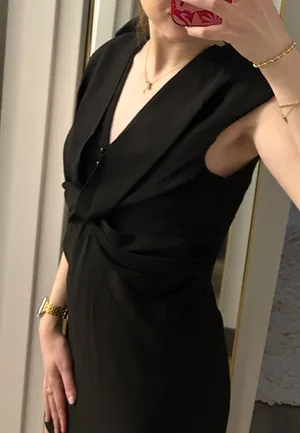 Saturday Club Wide Shoulder Dress thumbnail 6