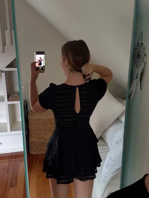 Francesca's Black Romper thumbnail 2
