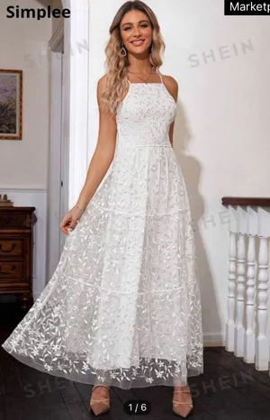 midi Dress White thumbnail 1