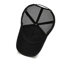 Army Green/Black American Flag Hat - Tactical Snap Back Trucker Baseball Cap thumbnail 2