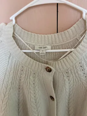 On 34 th White Cardigan Size XL thumbnail 9
