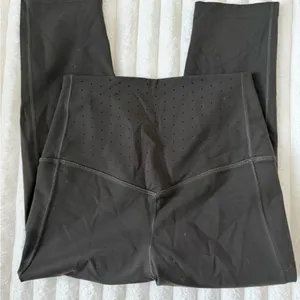 Nike cropped green High-Waist Leggings thumbnail 4