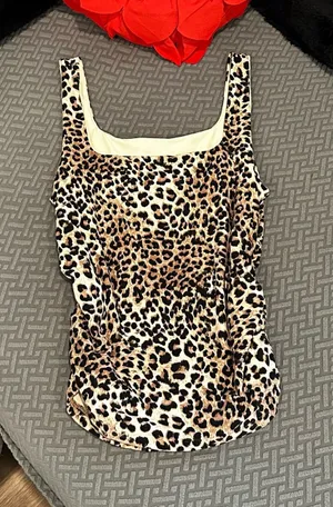Free for All leopard print tank top thumbnail 1