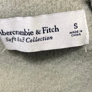 Abercrombie & Fitch Women's Green Long Sleeve Collared Polo Sweater Top Size S thumbnail 3