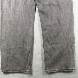 American Eagle 90s Boyfriend Jeans Womens 8 Faded Black High Rise Distressed thumbnail 15