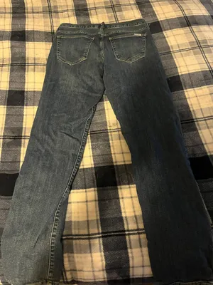Eddie Bauer Flannel Lined Boyfriend Jeans thumbnail 4