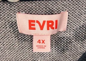 NWT Evri Animal Print Cozy Knit Sweater Plus Size 4X thumbnail 7