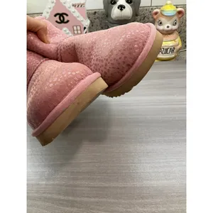 UGG AUSTRALIA‎ CLASSIC MINI SNOW LEOPARD SPARKLE SPOTS BOOTS thumbnail 9