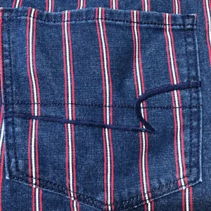 American Eagle Blue/Red Striped Super Stretch Hi Rise‎ Mini Denim Skirt size 14 thumbnail 10