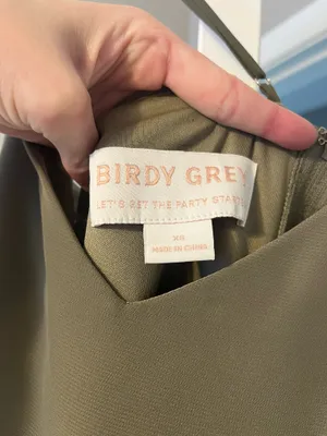 Birdy Grey Moss Green Theresa Dress thumbnail 3