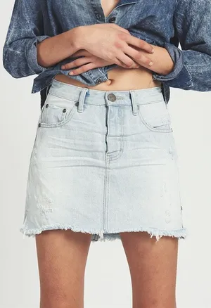 One Teaspoon Denim Skirt thumbnail 1