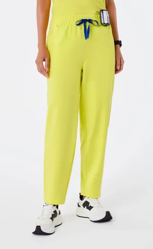 High Wasted Fig Scrub Pants thumbnail 1