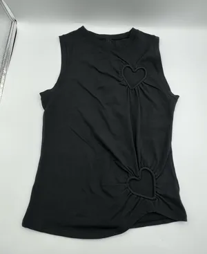 SKIMS Heart Cotton Blend Jersey Tank thumbnail 2
