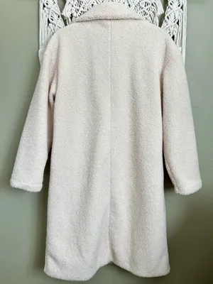 Angashion Cream Teddy Coat thumbnail 3