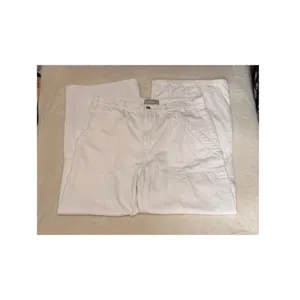 Everlane The Carpenter Jean Bone White Wide Leg Organic Cotton Pants Womens 33 thumbnail 4