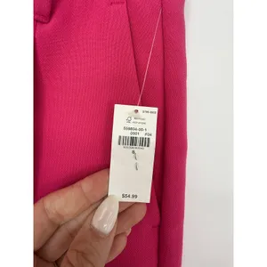 Old Navy Extra High-Rise Pleated Wide-Leg Trousers Pink Career Pants S thumbnail 5