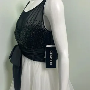 Sherri Hill black & white mini dress size 14 11038 NEW thumbnail 6