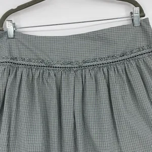 American Eagle Y2K Gingham Skirt Sz 14 Cottagecore Boho Academia Drop Waist thumbnail 7