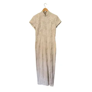 r-wear Rampage Maxi Dress 9 NWT Floral Cheongsam 90s y2k Jacquard Chinoiserie thumbnail 3