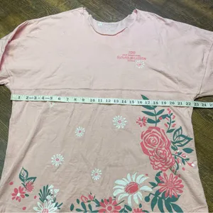 Disney Parks 2019 Epcot Flower Garden Party Festival Spirit Jersey Medium Minnie thumbnail 6