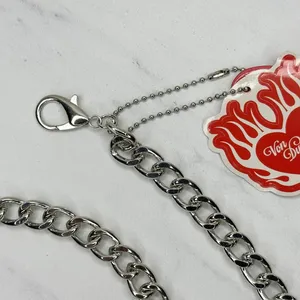 Von Dutch Rhinestone Letter Chain Belt OS ✨ thumbnail 3