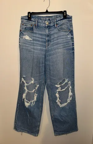 American Eagle Wide Leg Stretch Jeans thumbnail 1