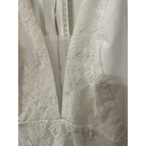 Lulus Romantic Message White Lace Midi Dress XS Bridal Shower Wedding NWT thumbnail 8