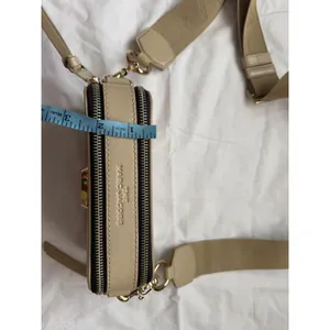 Marc Jacobs Snapshot Crossbody Bag Khaki Saffiano Leather M0014867-223 NEW thumbnail 2