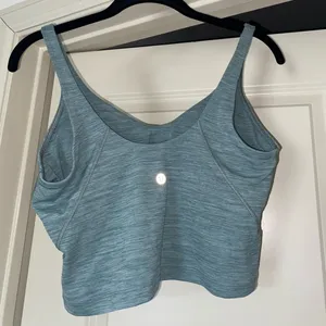 Lululemon Yoga Align Tank Heathered Tidewater Teal Size 10 thumbnail 2