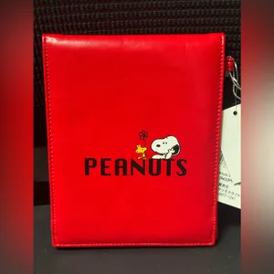 Peanuts Red Snoopy and Woodstock Card Id Holder Mini Wallet thumbnail 2