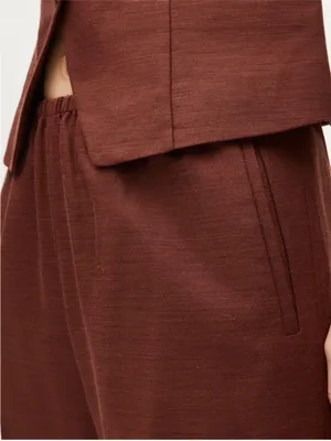 J.Crew Cosmo pant in Gramercy linen blend thumbnail 2