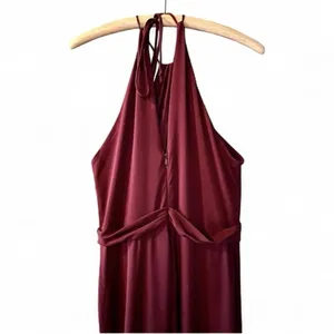 Amsale COLBY Crimson Formal Gown 10/12 Prom Dress Bridesmaid Romantic NWT R-$268 thumbnail 6