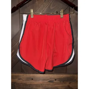Nike Women's XS Running Shorts‎ Red Black White thumbnail 2