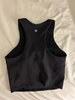 Lululemon Wunder Train Racerback Tank Top Light Support black thumbnail 2