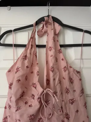 Aeropostale Maxi Halter Printed Dress thumbnail 3