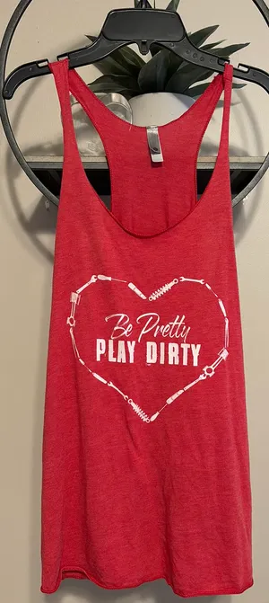 Racer Back Tank Red Size L thumbnail 1