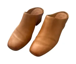 Born tan mules size 9 boho hippie western thumbnail 1