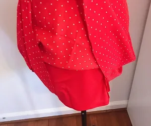Red Polka Dot Dress thumbnail 2