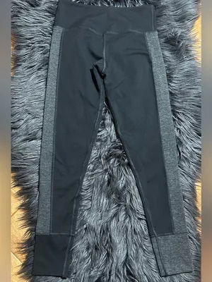 Vuori Origin Color Block Leggings Black Gray Leggings Size XXS thumbnail 6