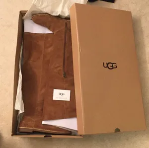 Ugg suede over the knee boots. 7 thumbnail 9