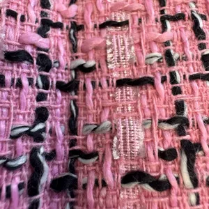 iii Tweed Wool Blend‎ Mini Skirt Womens Sz S Pink New Side Zip thumbnail 7