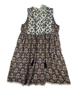 Umgee Sleeveless Floral Festival Mini Swing Dress‎ Size Small NWT thumbnail 1