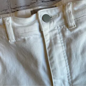 Everlane Cropped Straight Short White Denim Jeans Pants Size 4 Clean Girl Preppy thumbnail 3